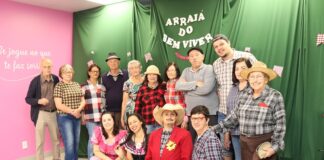 Unimed Cascavel oferece arraiá aos idosos do programa Bem Viver bem viver