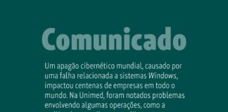 COMUNICADO: Instabilidade nas operações