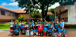Natal Solidário da Unimed Londrina leva alegria e emoção a crianças e idosos natal solidário