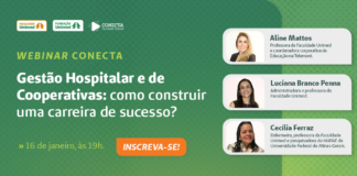 Agenda: webinar Conecta aborda a busca por profissionais para a Gestão Hospitalar e de Cooperativas no Brasil