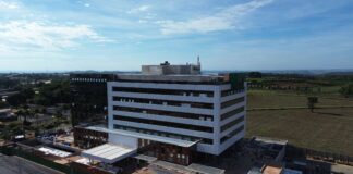 Hospital Unimed Londrina, em construção