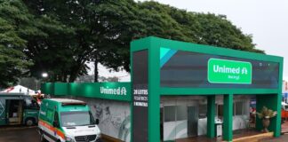 Unimed Maringá marca presença na Expoingá 2025 Estande Unimed Expoingá