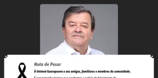 Nota de pesar – Antonio França Araújo Antonio França de Araujo - condolencia