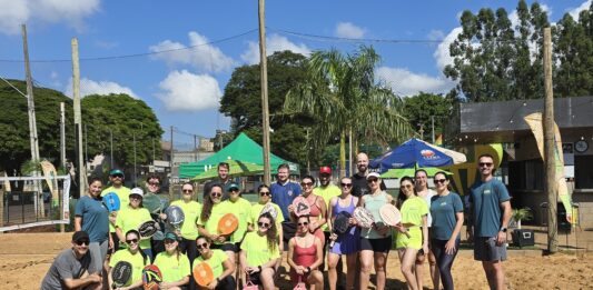 Verão Unimed movimenta Marechal Cândido Rondon com prática de beach tennis verão unimed