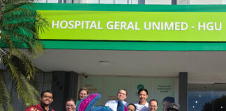 Hospital Geral Unimed de Toledo recebe artistas do Circo Fantástico