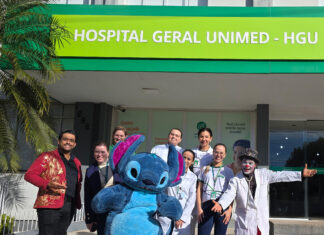 Hospital Geral Unimed de Toledo recebe artistas do Circo Fantástico Hospital Geral Unimed de Toledo