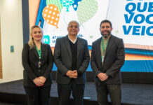 Universidade cooperativa: novo espaço para aprender, compartilhar e transformar Na foto, Priscila Baranek, Antonio de Farias e Fabio Hadid
