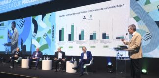 A Unimed que precisamos começa agora Dirigentes das Casas Nacionais do Sistema Unimed participaram da plenária de abertura do 32º Suespar, que debateu os desafios e caminhos para o futuro do Sistema